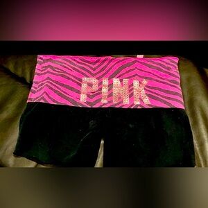 VS Pink Fold Over Shorts